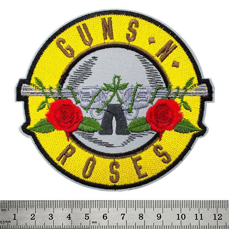 Нашивка Guns’n’Roses (жёлтое лого) Нашивка Guns’n’Roses (жёлтое лого)