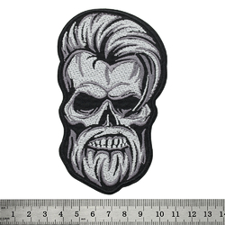 Нашивка Bearded skull