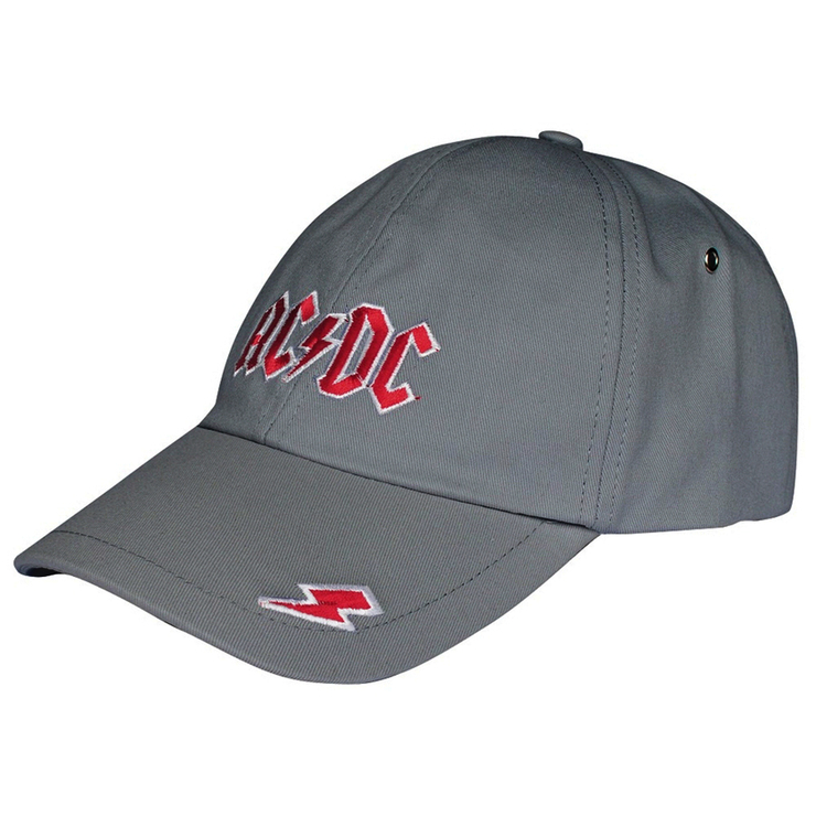 Бейсболка AC/DC (цвет серый)