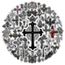 Набір стікерів Gothic Crosses (stk-107), 52 шт. Набір стікерів Gothic Crosses (stk-107), 52 шт.