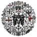 Набір стікерів Gothic Crosses (stk-107), 52 шт. Набір стікерів Gothic Crosses (stk-107), 52 шт.