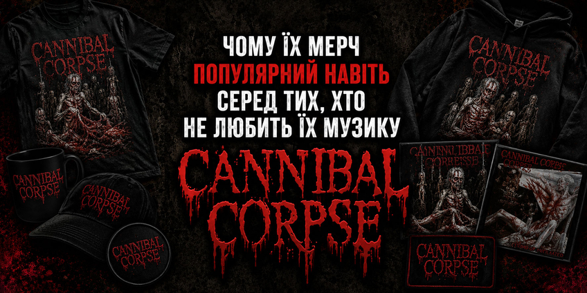 Cannibal Corpse: почему мерч легендарной группы носят даже те, кто не слушает их музыку