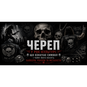 Череп у рок-культурі: значення символу і мерч