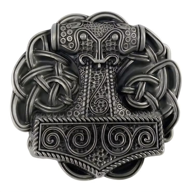 Пряжка Молот тора (скандинавське плетіння) Пряжка Молот тора (скандинавське плетіння)