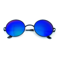 Очки солнцезащитные (SG-006) синий хамелеон, оправа цвет черный