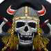 Бейсболка вишита Viking Skull Бейсболка вишита Viking Skull