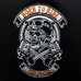 Бейсболка вишита Born To Ride, Ride To Live (skull)