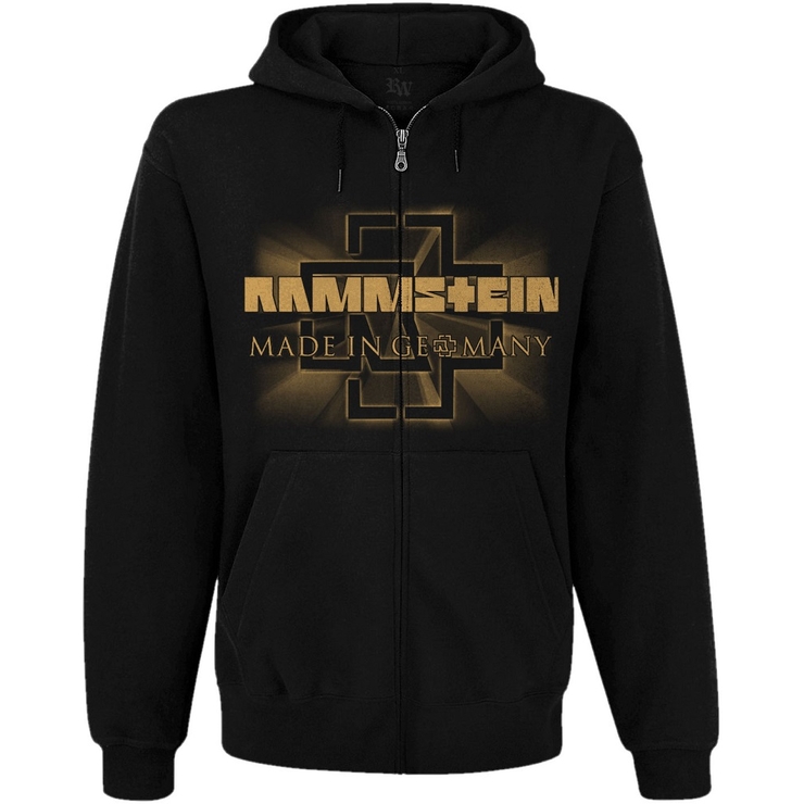 Худі Rammstein "Made In Germany" на блискавці