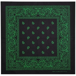 Бандана Огірки зелені на чорному тлі