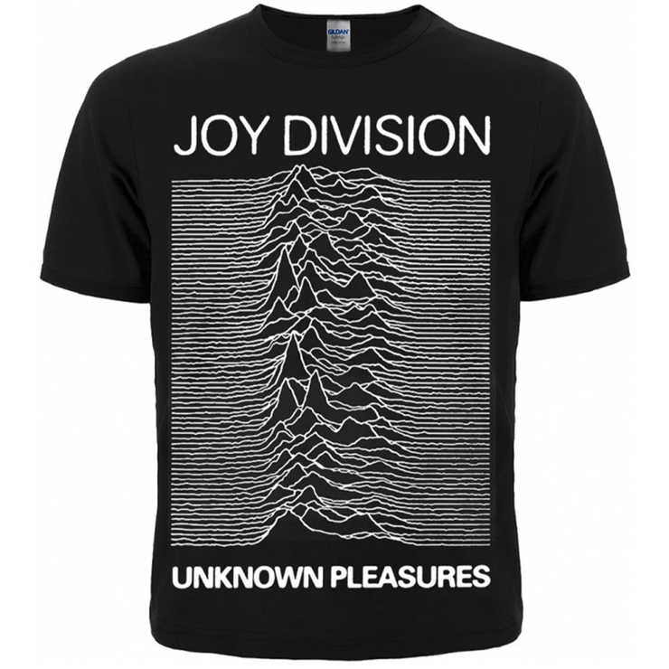 Футболка Joy Division "Unknown Pleasures" Футболка Joy Division "Unknown Pleasures"