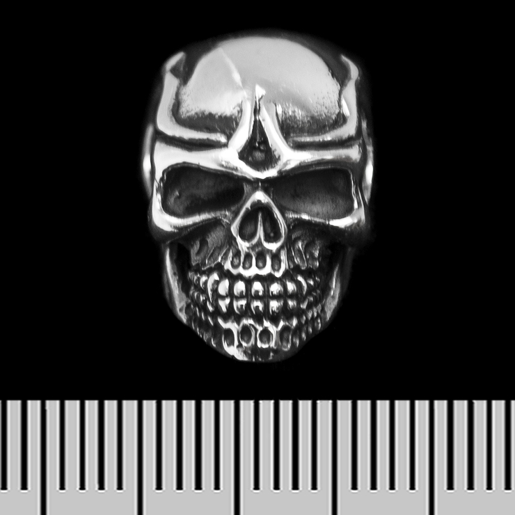 Кулон Череп (серебро, 925 проба)