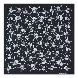 Бандана Черепа (чорна мітка)