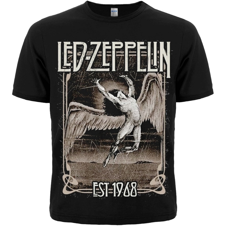 Футболка Led Zeppelin "Swan Song" Футболка Led Zeppelin "Swan Song"