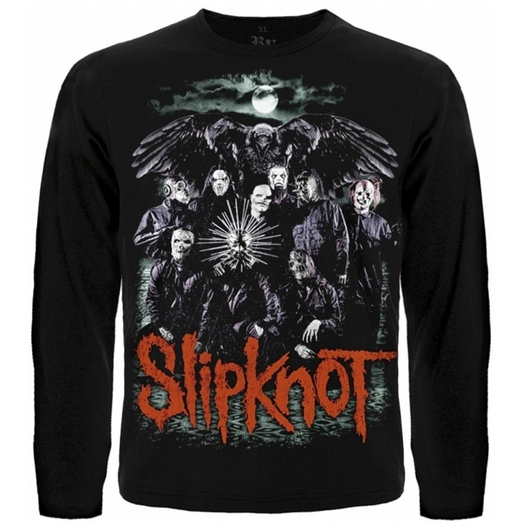 Футболка с длинным рукавом Slipknot (crow)
