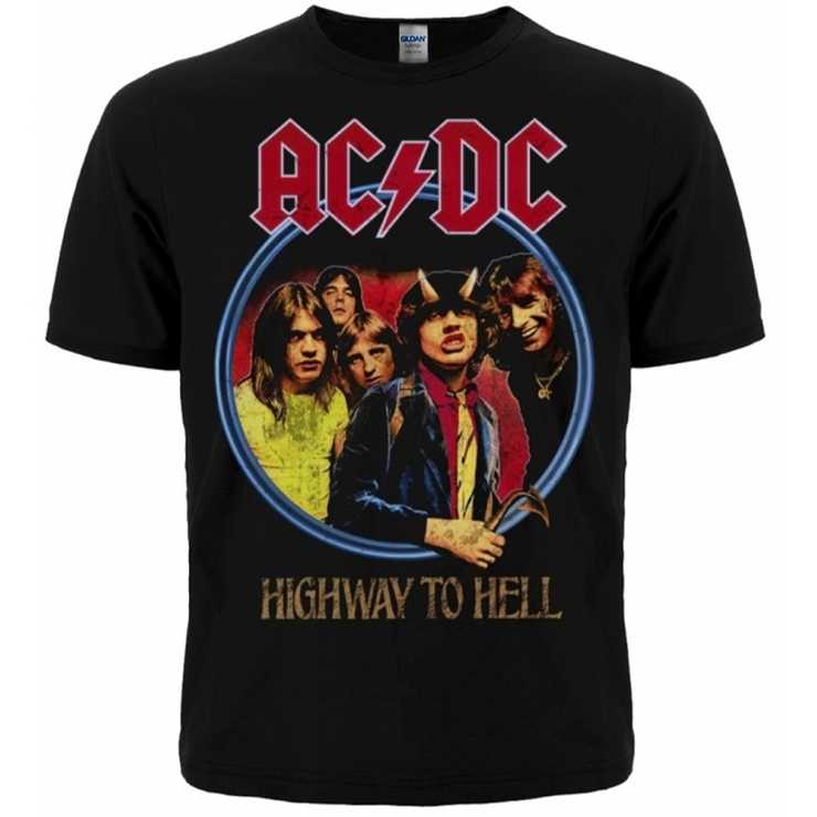 Футболка AC/DC "Highway To Hell" Футболка AC/DC "Highway To Hell"