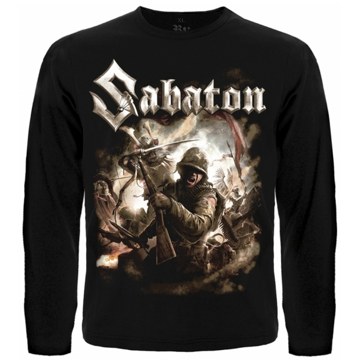 Футболка с длинным рукавом Sabaton "The Last Stand" Футболка с длинным рукавом Sabaton "The Last Stand"