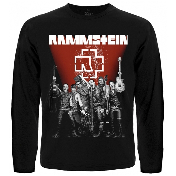 Футболка с длинным рукавом Rammstein (red) Футболка с длинным рукавом Rammstein (red)