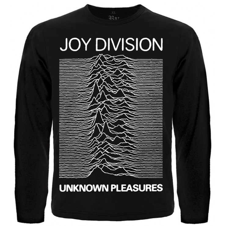 Футболка с длинным рукавом Joy Division "Unknown Pleasures" Футболка с длинным рукавом Joy Division "Unknown Pleasures"
