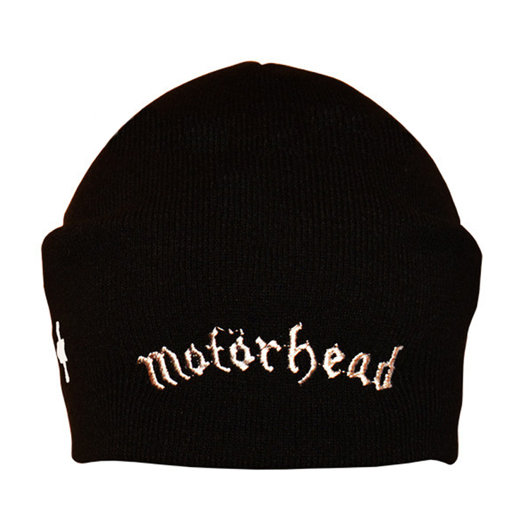 Шапка з вишивкою Motorhead чорна
