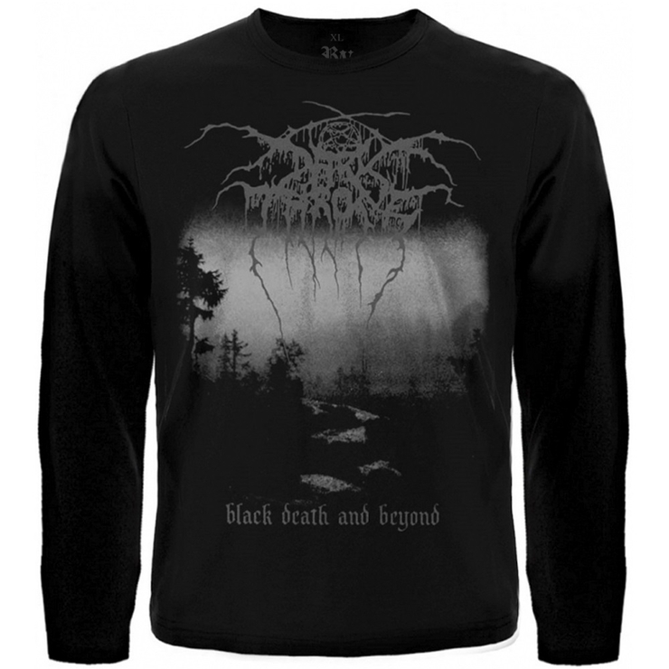 Футболка с длинным рукавом Darkthrone "Black Death And Beyond" Футболка с длинным рукавом Darkthrone "Black Death And Beyond"