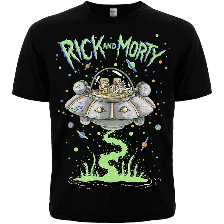 Футболка Рик и Морти (space adventure) Футболка Рик и Морти (space adventure)