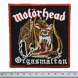 Нашивка термо Motorhead 'Orgasmatron' (stp-004)