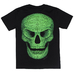 Футболка Зелений череп (3D, світиться в темряві) Футболка Зелений череп (3D, світиться в темряві)