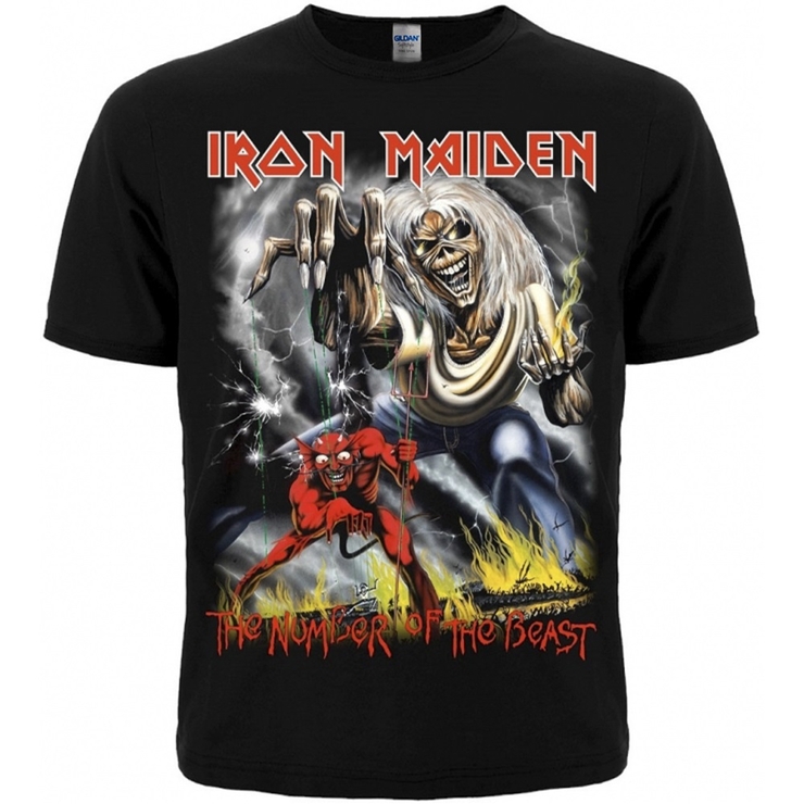 Футболка Iron Maiden "The Number of the Beast" Футболка Iron Maiden "The Number of the Beast"