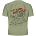 Футболка Five Finger Death Punch "Knucklehead" (olive t-shirt)
