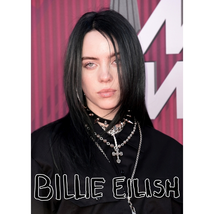 Плакат Billie Eilish (Black) Плакат Billie Eilish (Black)