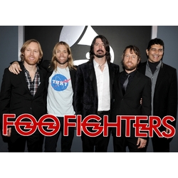 Плакат Foo Fighters