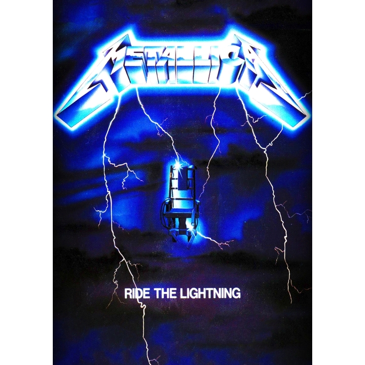 Плакат Metallica "Ride the Lightning"