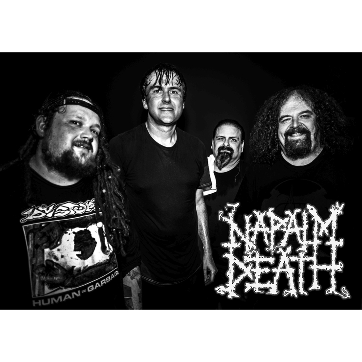 Плакат Napalm Death Плакат Napalm Death
