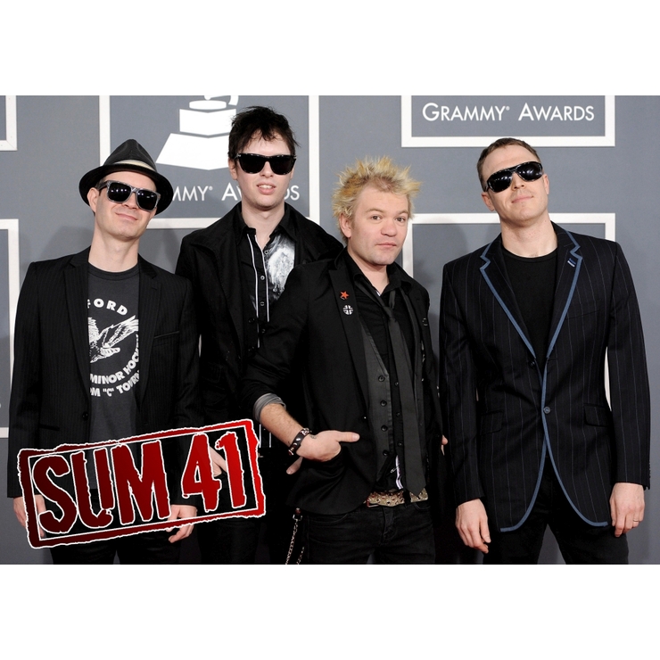 Плакат Sum 41 Плакат Sum 41