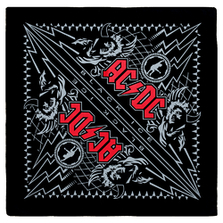 Бандана AC/DC "Black Ice" (60х60 см)