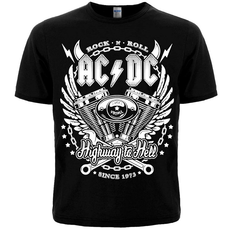 Футболка AC/DC (since 1973) black Футболка AC/DC (since 1973) black