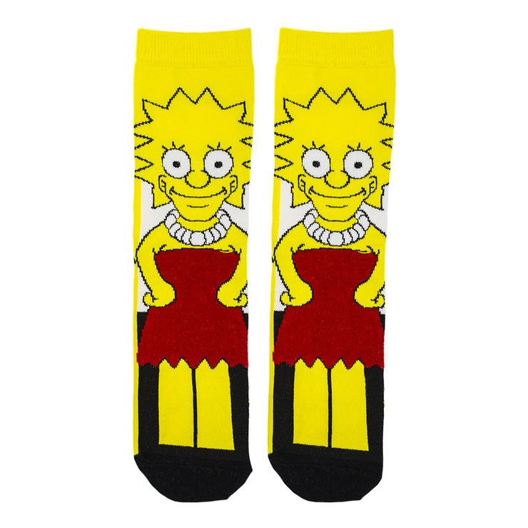 Носки Lisa Simpson (желтые) р.36-44 (tr) Носки Lisa Simpson (желтые) р.36-44 (tr)