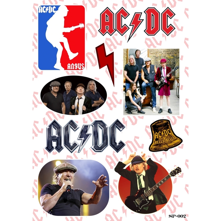 Стікерпак AC/DC (band) SP-002
