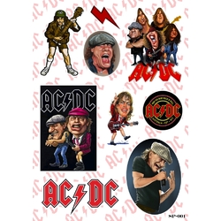 Стікерпак AC/DC (comics) SP-001