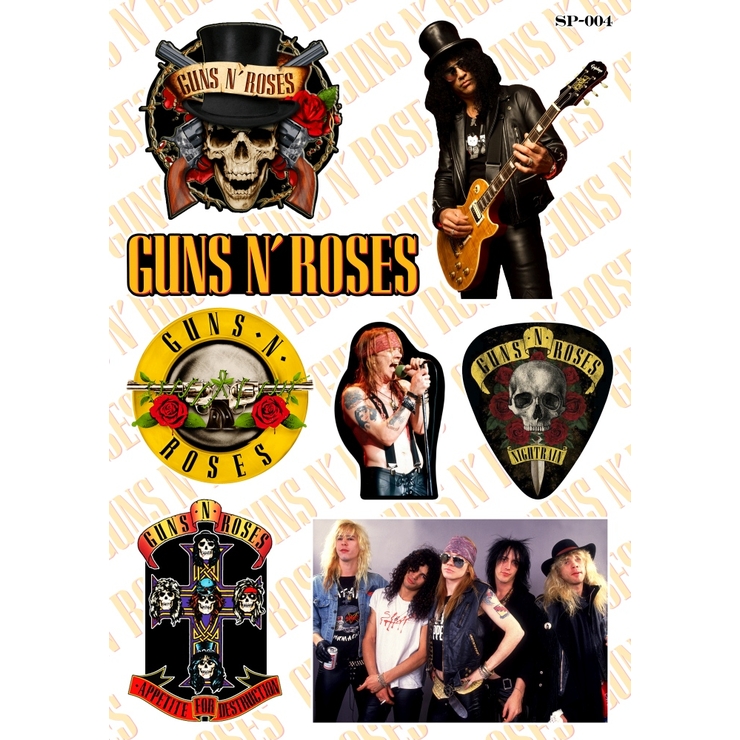 Стикерпак Guns N’ Roses SP-004 Стикерпак Guns N’ Roses SP-004