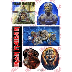 Стикерпак Iron Maiden (Eddie & logo) SP-009