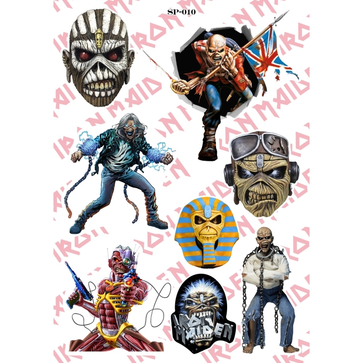 Стикерпак Iron Maiden (Eddie) SP-010 Стикерпак Iron Maiden (Eddie) SP-010