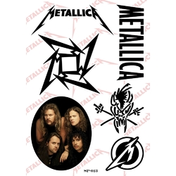 Стікерпак Metallica (Black) SP-013