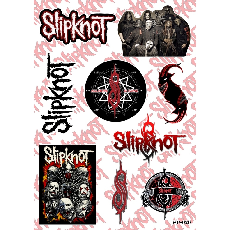 Стікерпак Slipknot SP-020 Стікерпак Slipknot SP-020