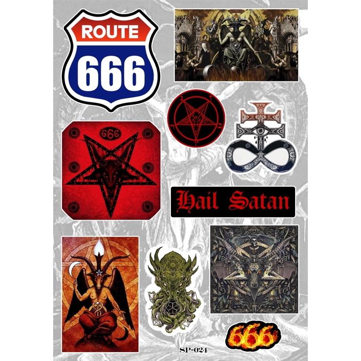 Стікерпак Occult Symbols (color) SP-024 Стікерпак Occult Symbols (color) SP-024