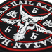 Нашивка Hail Satan (pentagram) Нашивка Hail Satan (pentagram)