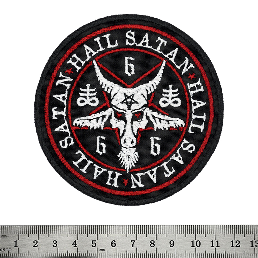 Нашивка Hail Satan (pentagram) (PS-066) - купить нашивку в Киеве, цены в  Украине - интернет-магазин Rockway