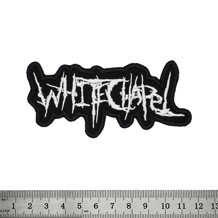 Нашивка Whitechapel (white logo)