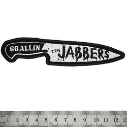 Нашивка GG Allin & the Jabbers (logo) (PS-096)