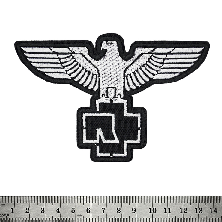 Нашивка Rammstein (eagle and logo) Нашивка Rammstein (eagle and logo)